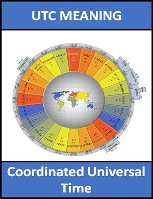 what does utc mean.
